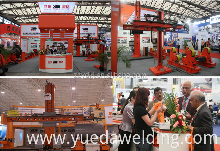 Yueda heavy duty rotating work table welding postioner